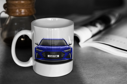 Personalised Audi RS6 Avant Mug