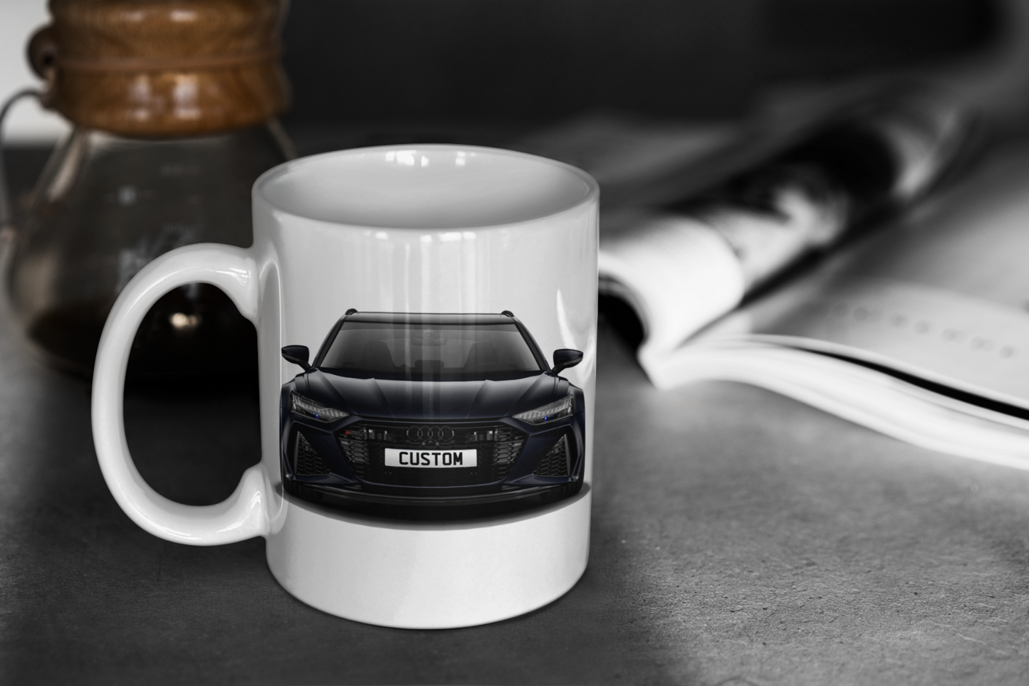 Personalised Audi RS6 Avant Vorsprung Mug