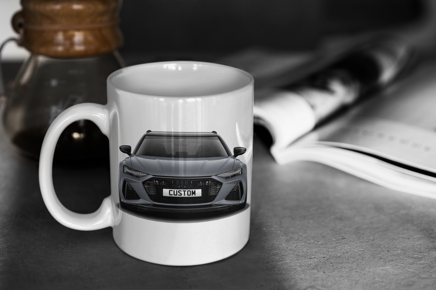 Personalised Audi RS6 Avant Vorsprung Mug