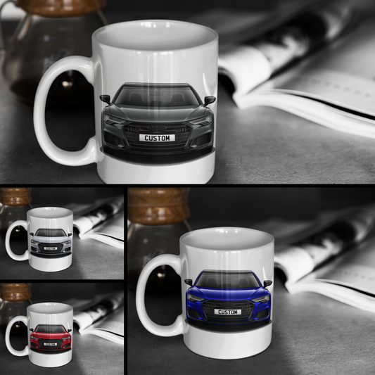 Personalised Audi S6 Saloon Vorsprung TDI Mug