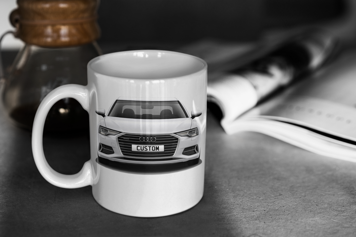 Personalised Audi A6 Saloon Sport 50 TFSI e Mug