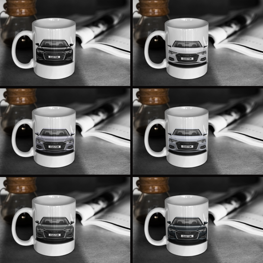 Personalised Audi A6 Saloon Sport 45 TFSI Mug