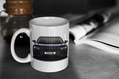 Personalised Audi A6 Saloon Vorsprung 40 TDI Mug