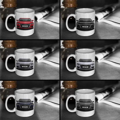 Personalised Audi A6 Saloon S Line 45 TFSI Mug