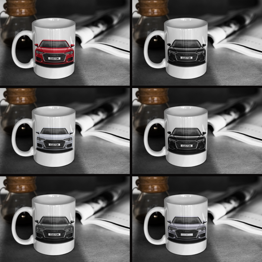 Personalised Audi A6 Saloon S Line 40 TFSI Mug