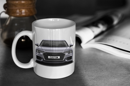 Personalised Audi A6 Saloon S Line 45 TFSI Mug