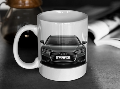 Personalised Audi A6 Avant S Line 50 TFSI e Mug