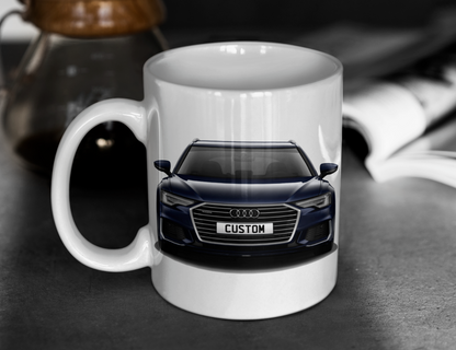 Personalised Audi A6 Avant S Line 50 TFSI e Mug