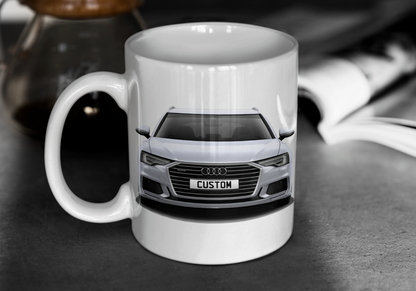 Personalised Audi A6 Avant S Line 50 TFSI e Mug