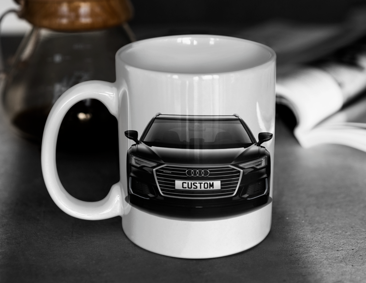 Personalised Audi A6 Avant S Line 50 TFSI e Mug