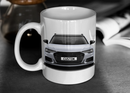 Personalised Audi A6 Avant Vorsprung 40 TFSI Mug