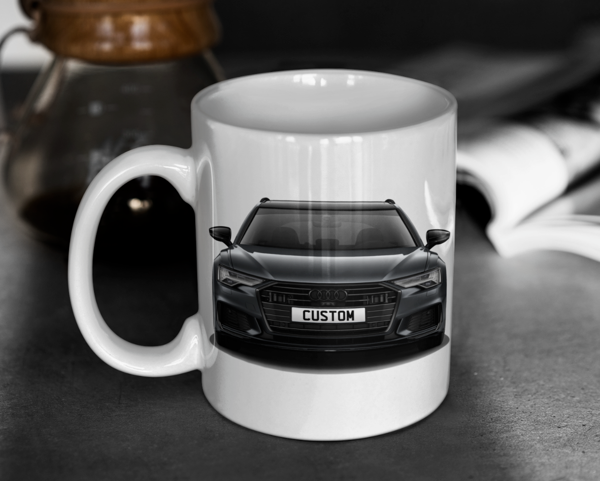 Personalised Audi A6 Avant Vorsprung 40 TFSI Mug