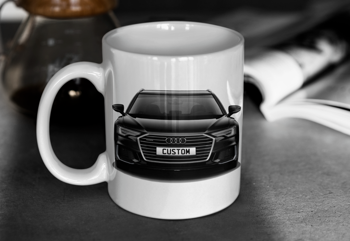 Personalised Audi A6 Avant S Line 50 TFSI e Mug