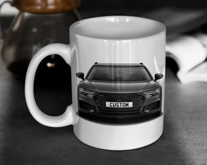 Personalised Audi A6 Avant Vorsprung 50 TFSI e Mug