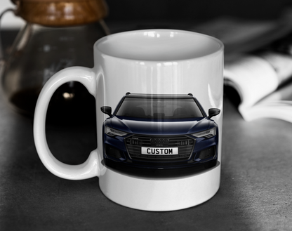 Personalised Audi A6 Avant Vorsprung 50 TFSI e Mug