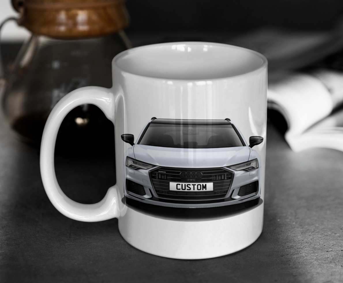 Personalised Audi A6 Avant Vorsprung 50 TFSI e Mug