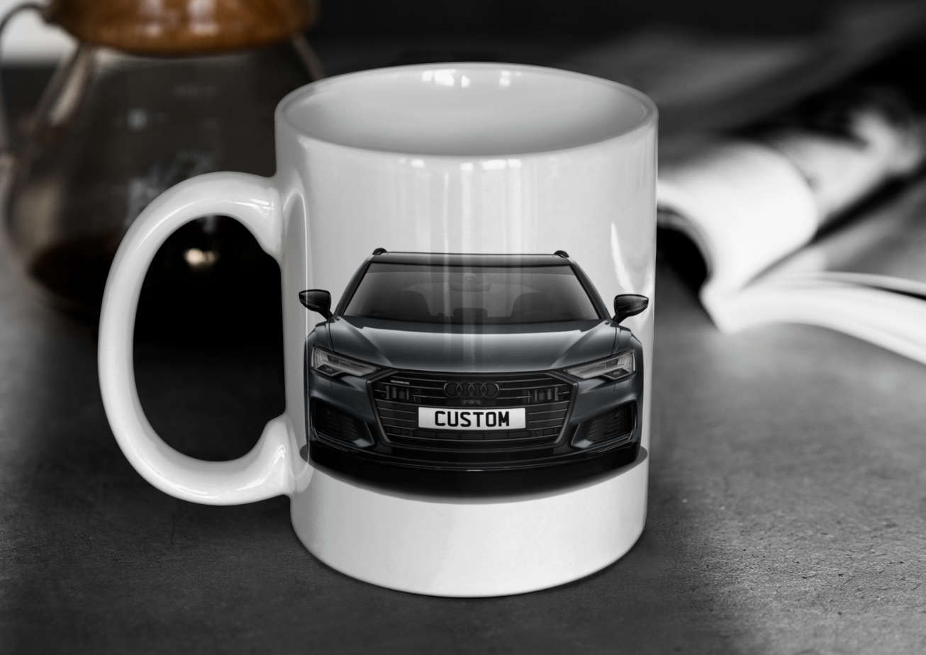 Personalised Audi A6 Avant Vorsprung 50 TFSI e Mug