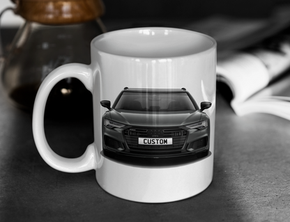 Personalised Audi A6 Avant Vorsprung 45 TFSI Mug