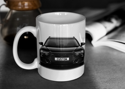 Personalised Audi A6 Avant Vorsprung 50 TFSI e Mug