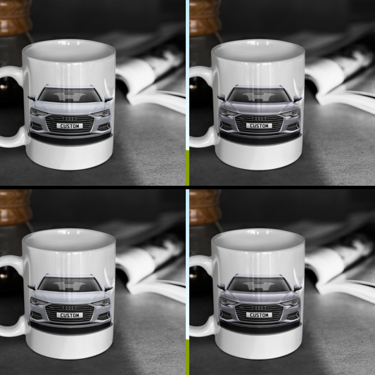 Personalised Audi A6 Avant Sport 40 TDI Mug