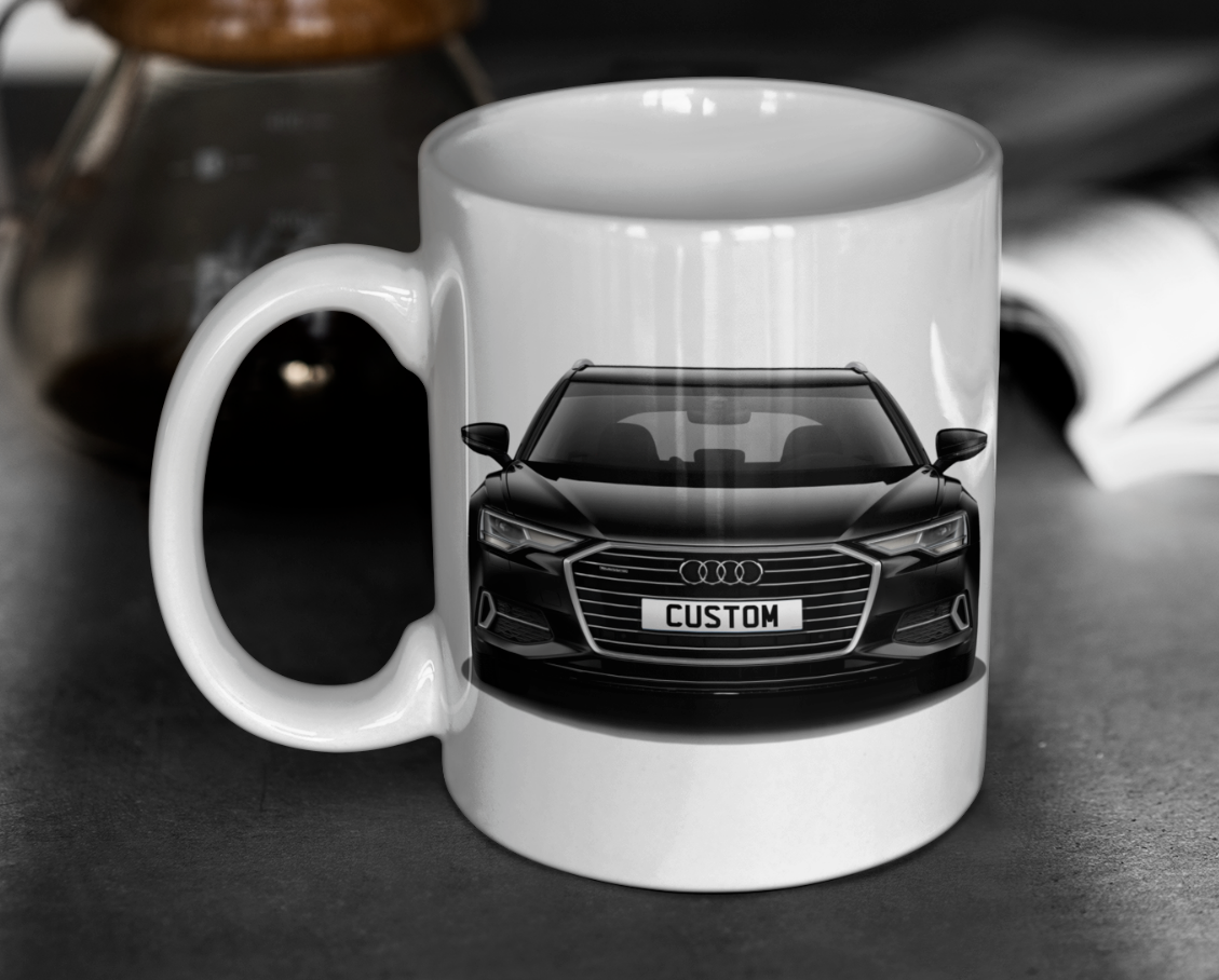 Personalised Audi A6 Avant Sport 40 TDI Mug