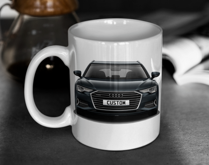 Personalised Audi A6 Avant Sport 40 TDI Mug