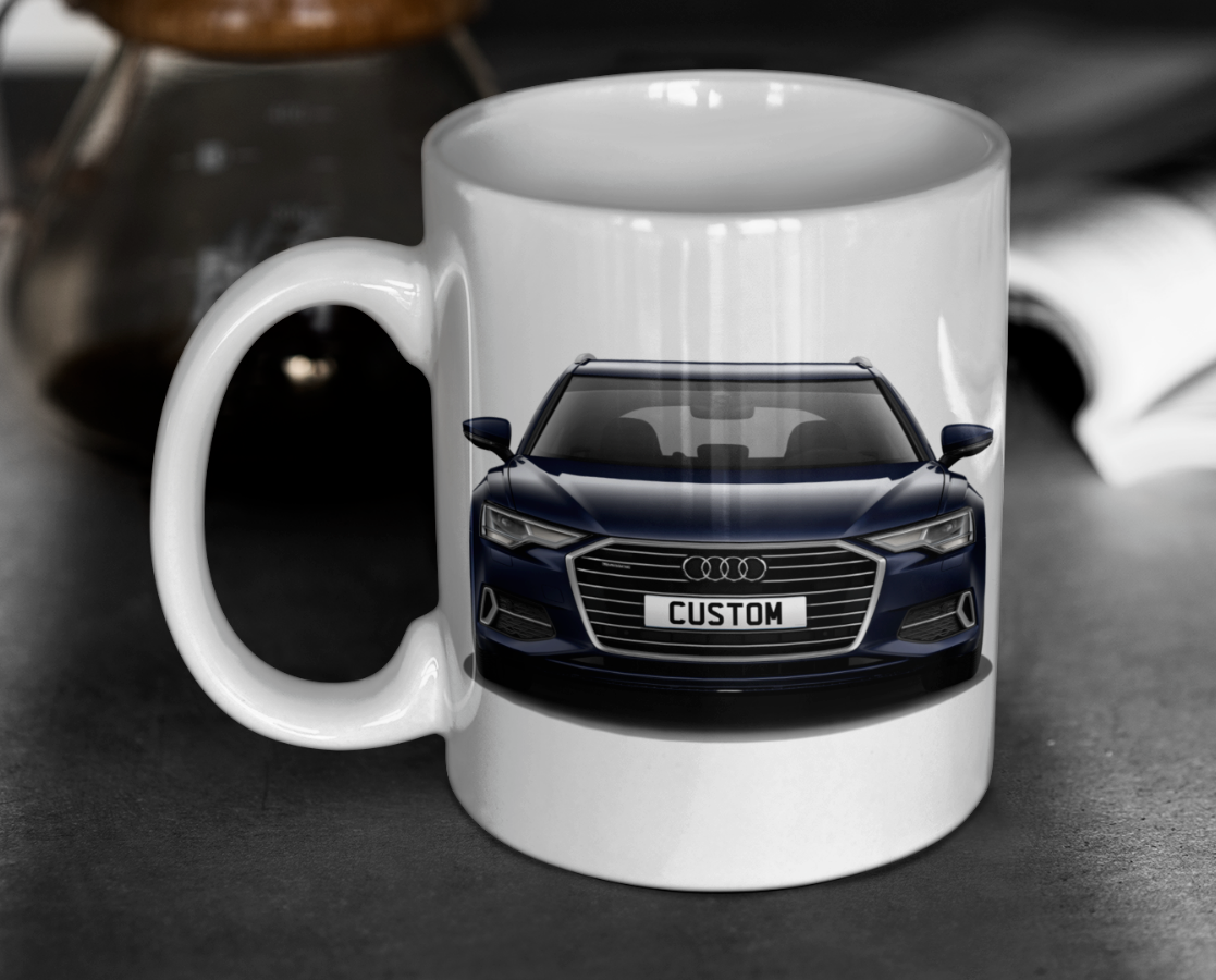 Personalised Audi A6 Avant Sport 40 TDI Mug