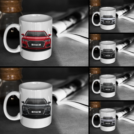 Personalised Audi A6 Avant S Line 45 TFSI Mug