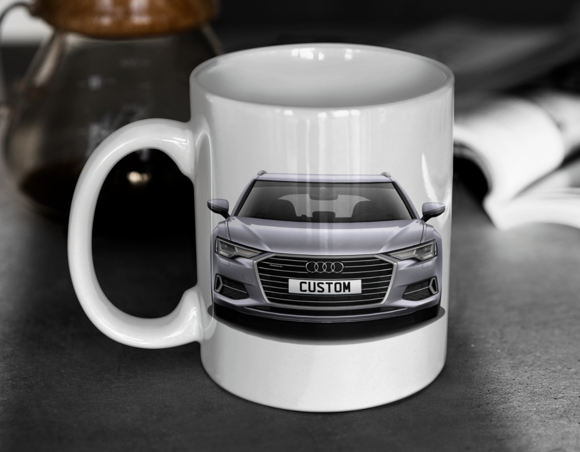 Personalised Audi A6 Avant Sport 40 TDI Mug