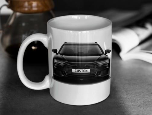 Personalised Audi A6 Avant Vorsprung 45 TFSI Mug