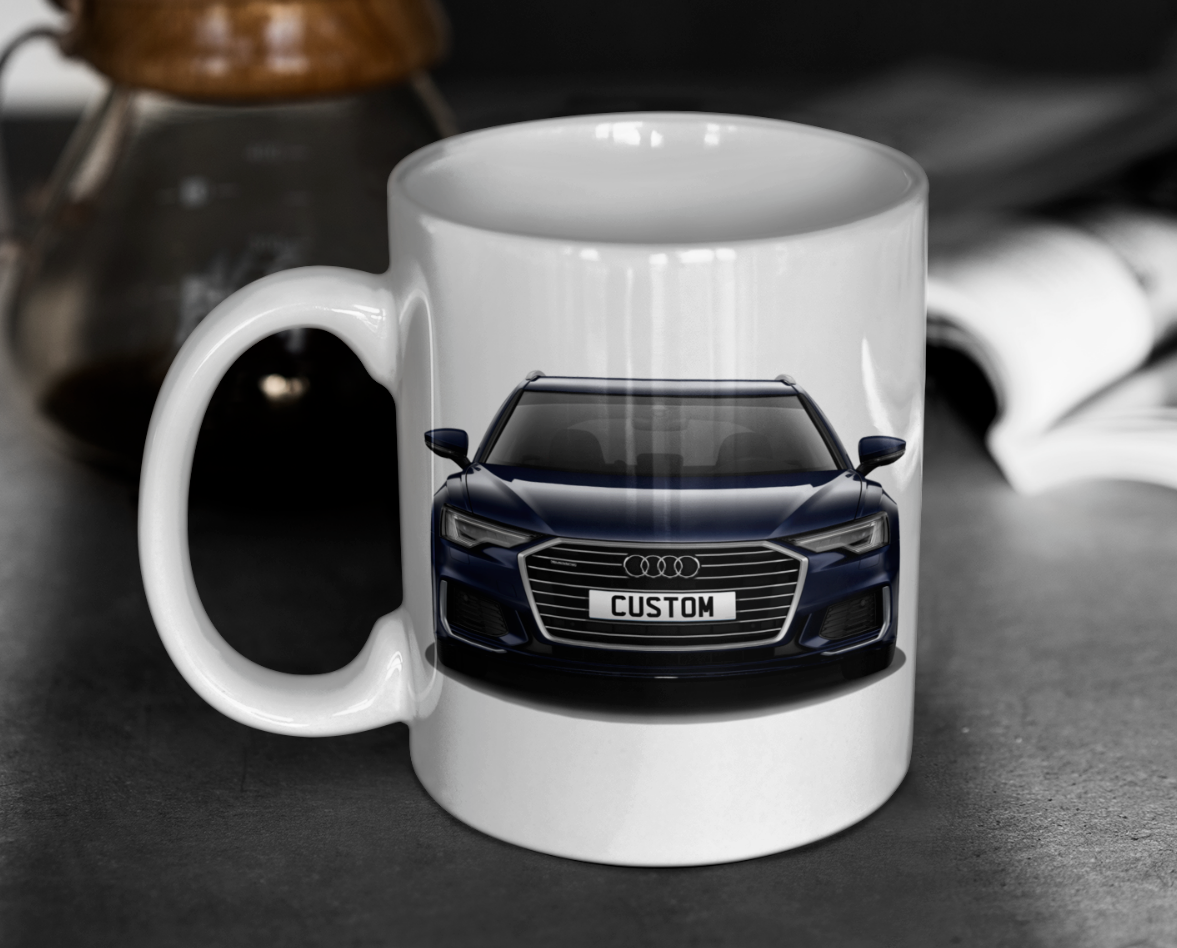 Personalised Audi A6 Avant S Line 45 TFSI Mug