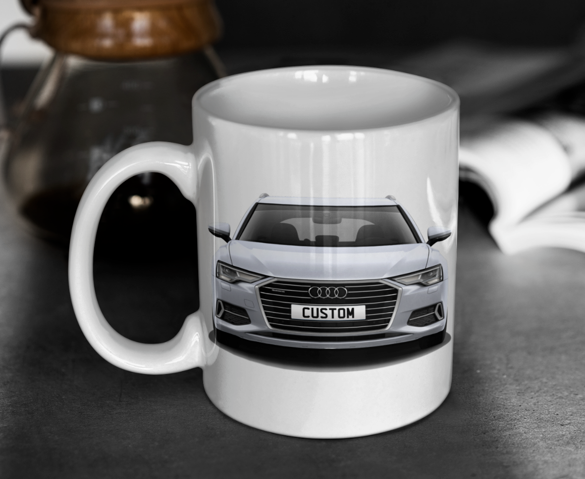 Personalised Audi A6 Avant Sport 40 TDI Mug