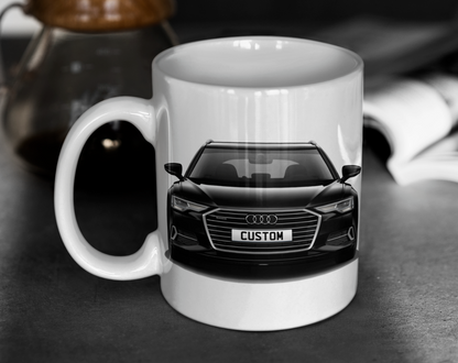 Personalised Audi A6 Avant Sport 40 TDI Mug