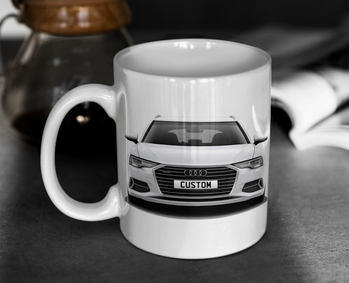 Personalised Audi A6 Avant Sport 40 TDI Mug