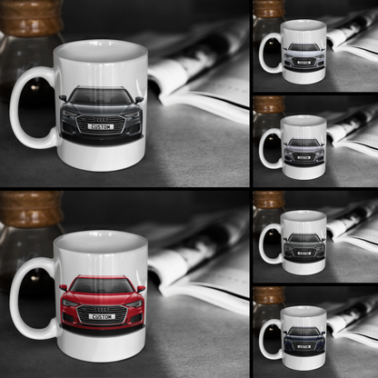 Personalised Audi A6 Avant S Line 40 TDI Mug