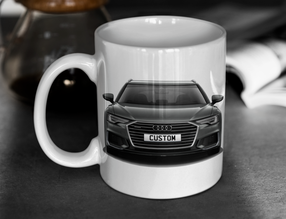 Personalised Audi A6 Avant S Line 40 TDI Mug