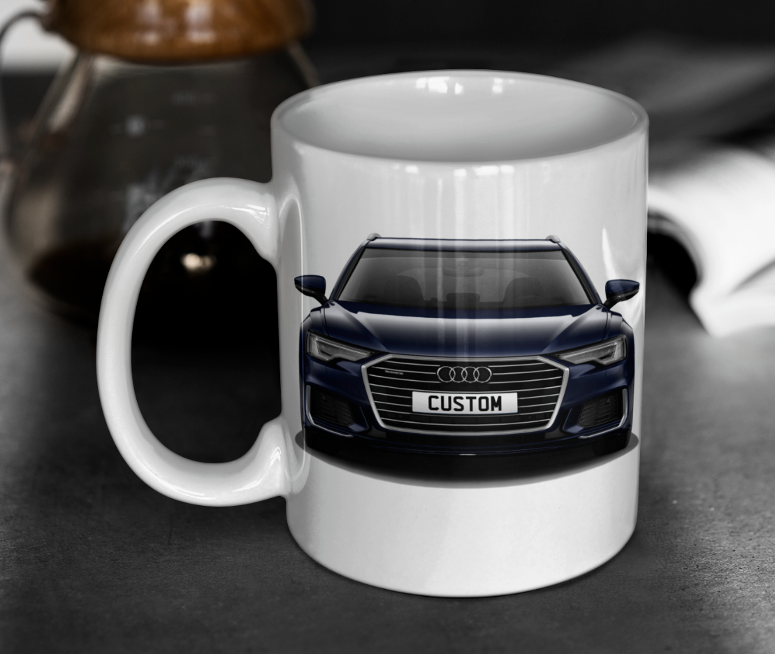 Personalised Audi A6 Avant S Line 40 TDI Mug