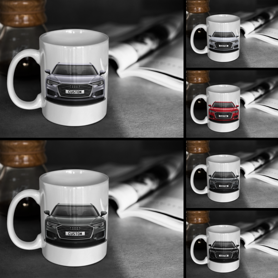 Personalised Audi A6 Avant S Line 40 TFSI Mug