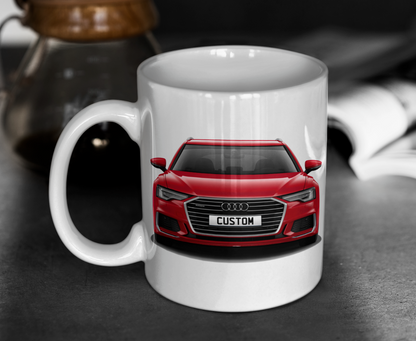 Personalised Audi A6 Avant S Line 45 TFSI Mug