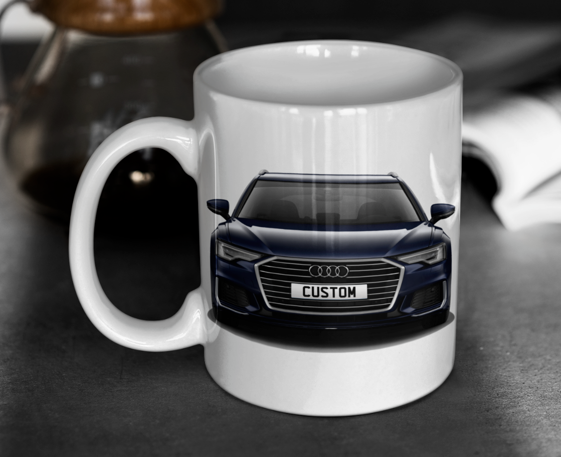 Personalised Audi A6 Avant S Line 40 TFSI Mug