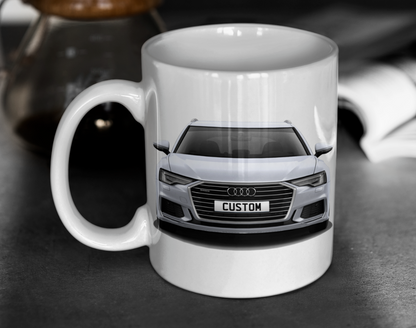 Personalised Audi A6 Avant S Line 40 TDI Mug