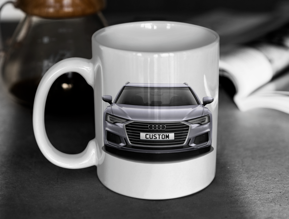 Personalised Audi A6 Avant S Line 40 TFSI Mug