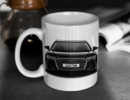 Personalised Audi A6 Avant S Line 40 TDI Mug