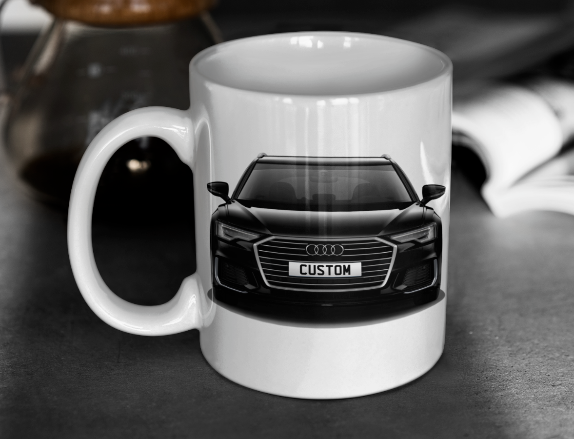 Personalised Audi A6 Avant S Line 40 TFSI Mug