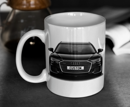 Personalised Audi A6 Avant S Line 40 TDI Mug