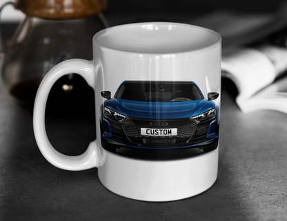 Personalised Audi RS e-tron GT Carbon Vorsprung Mug