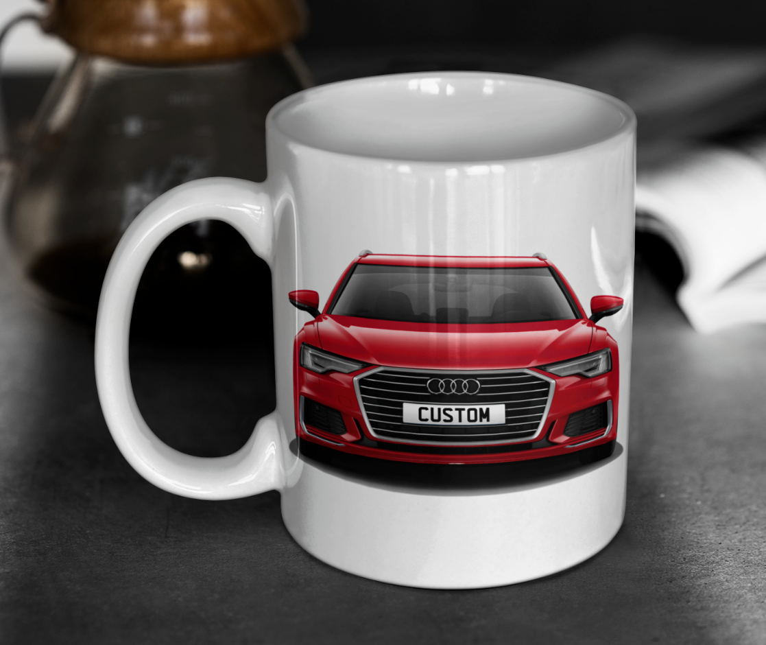 Personalised Audi A6 Avant S Line 40 TFSI Mug