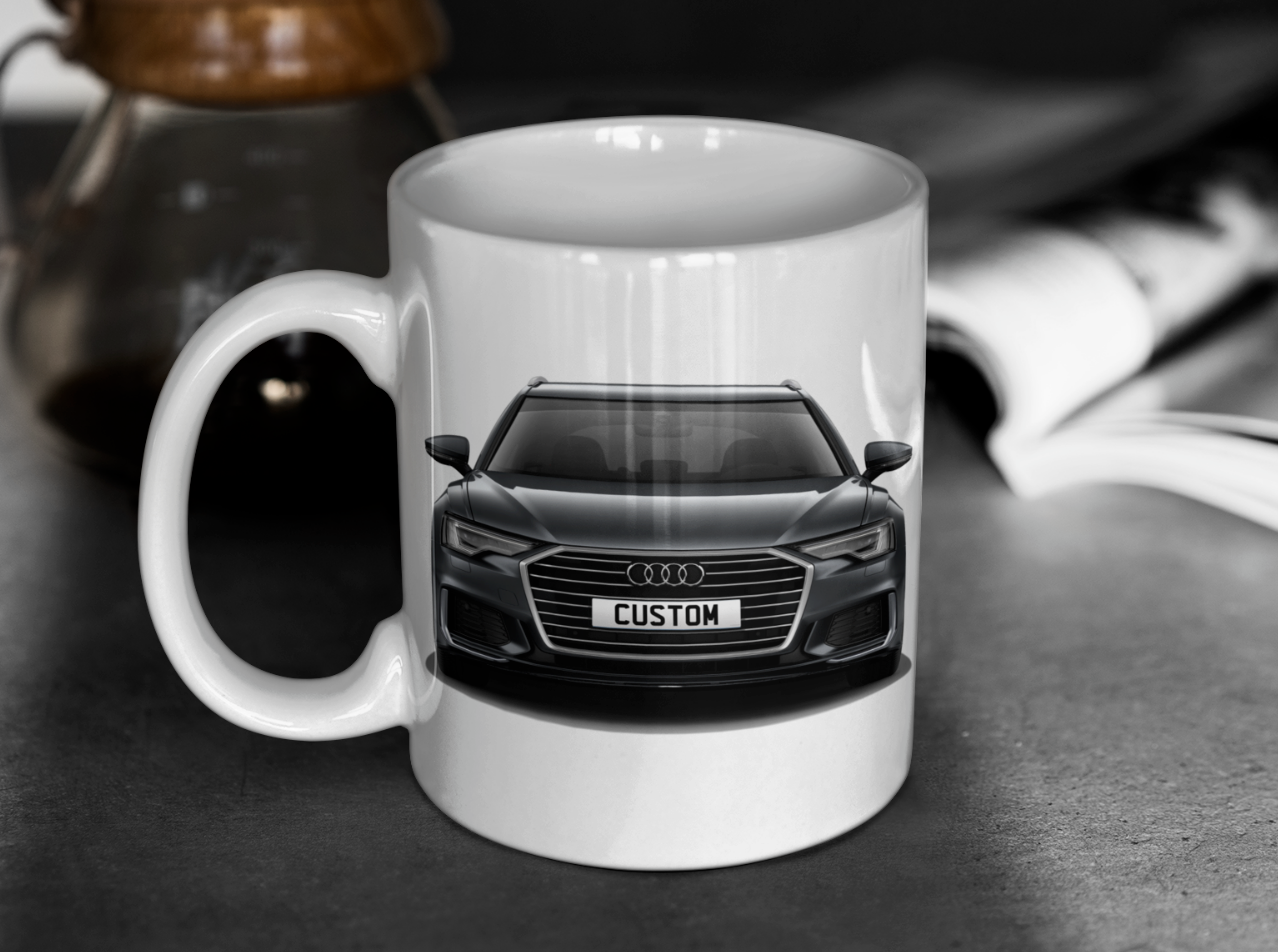 Personalised Audi A6 Avant S Line 40 TFSI Mug