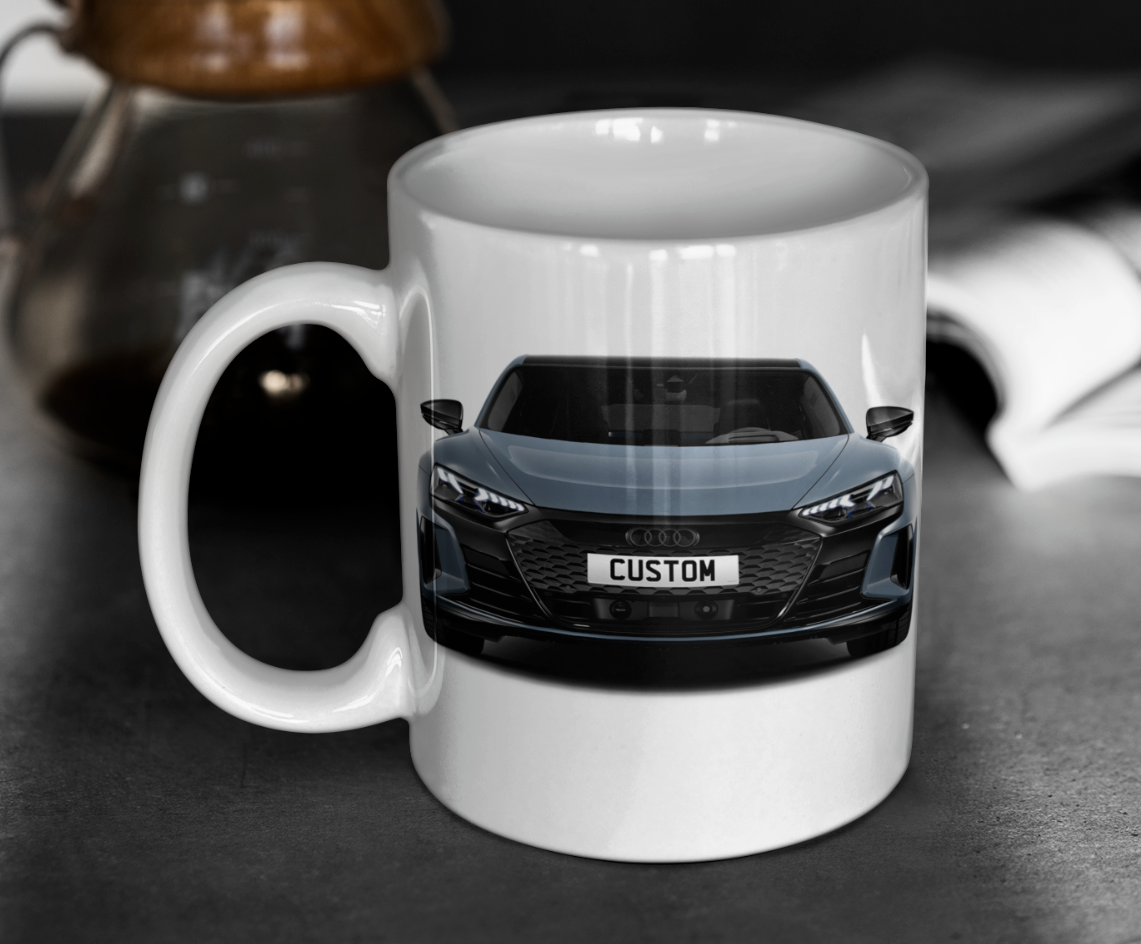 Personalised Audi RS e-tron GT Carbon Vorsprung Mug