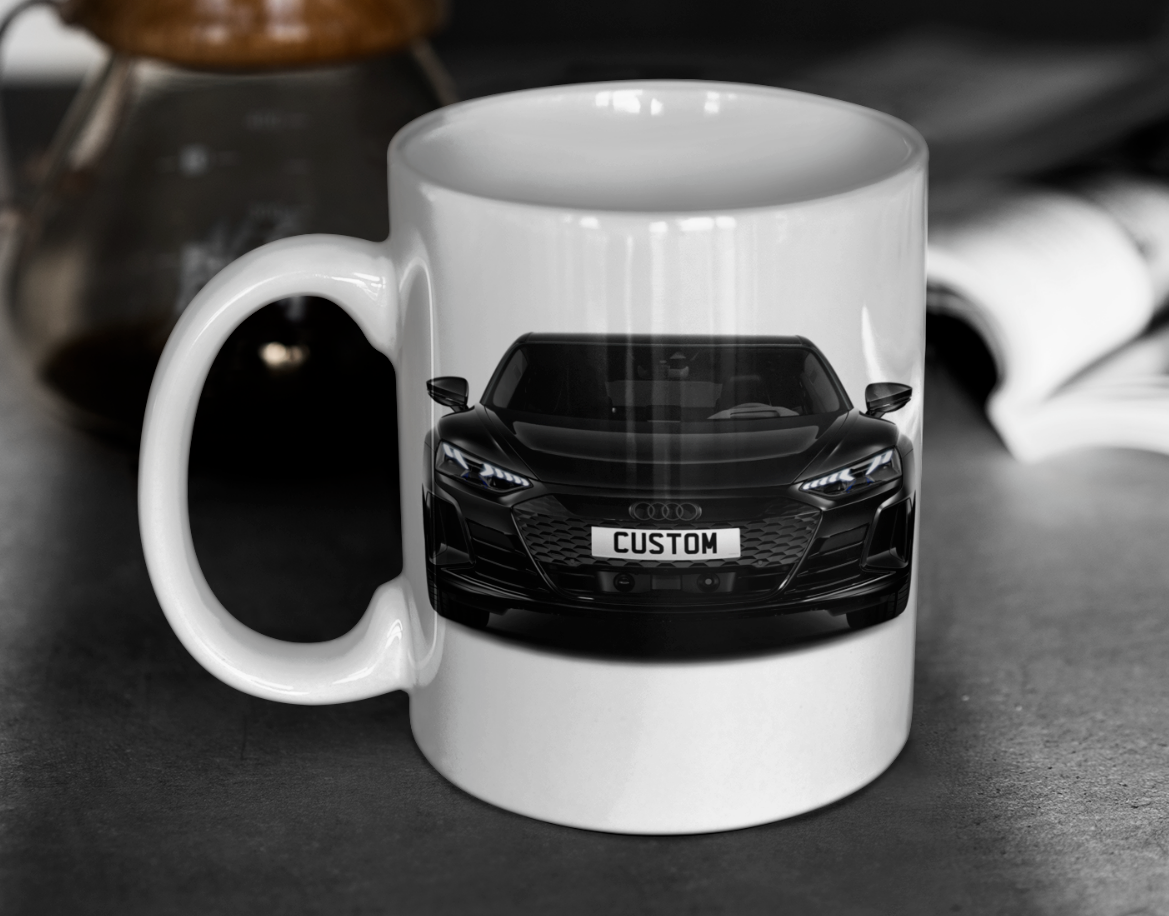 Personalised Audi RS e-tron GT Carbon Vorsprung Mug